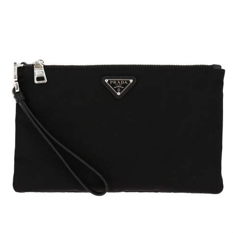 pochette prada nera uomo